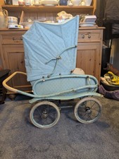 Antique Vintage Silver Cross Pushchair