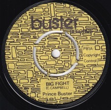 70s Skinhead Reggae PRINCE BUSTER big five UK 7" Vinyl 45 Mint