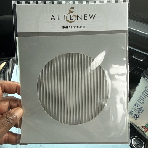 Altenew sphere stencil - sphere,