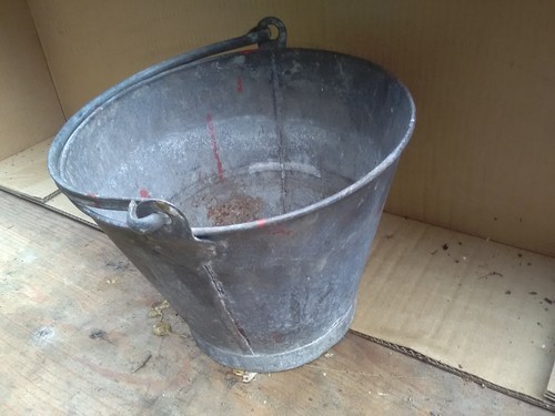 Vintage galvanised metal - vintage,