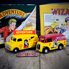 Corgi British Comics Series, Adventure & Wizard Morris J & Bedford CA Van