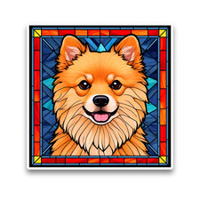 Pomeranian Puppy Dog Faux