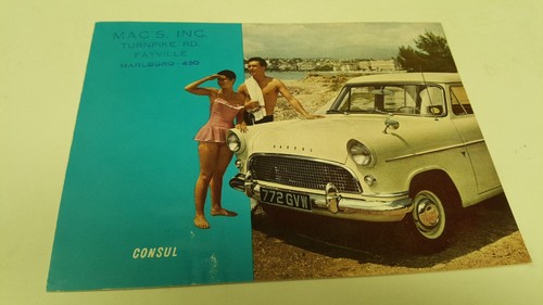 1958 ford consul original - 1958,