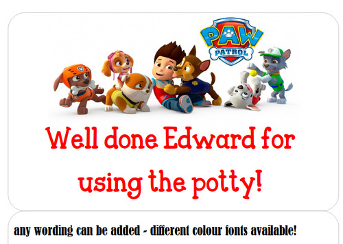 Personalised potty toilet - potty,