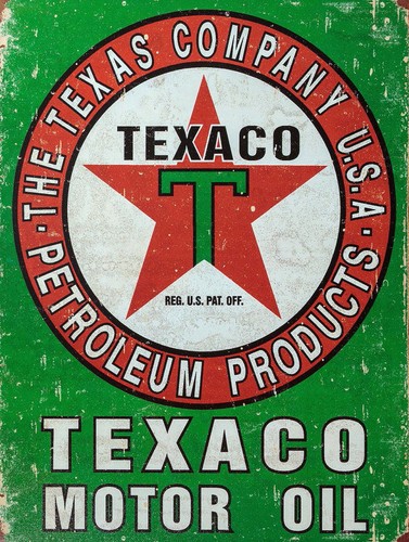 Texaco motor oils retro - texaco,