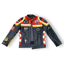 Mens Vintage Biker Leather