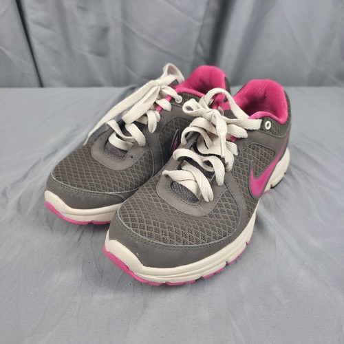Nike shoes womens gray pink - shoes,