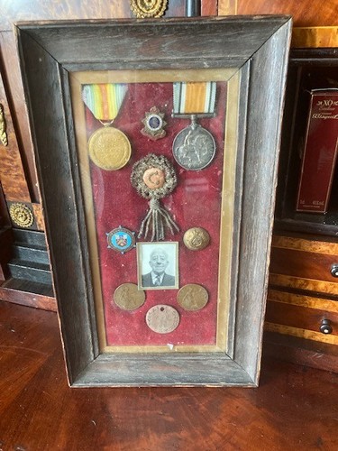 Ww1 medal group pte herbert - ww1,