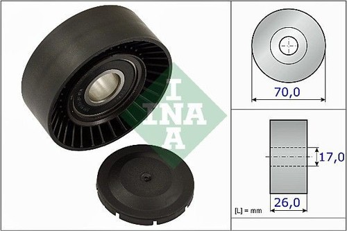 Fits ina 531 - 10, tensioner