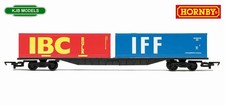 OO Gauge Hornby R6425 FFA Container Wagon With Containers RRP £29.99