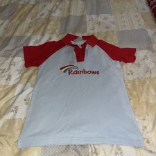 Girl Guides Rainbows Uniform: polo top (28”) VGC