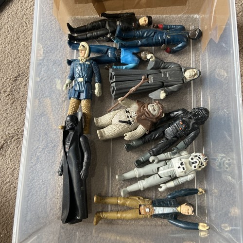 Star wars figures - star, vintage
