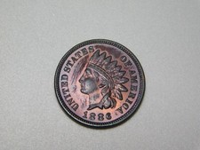OLD US COINS 1886 INDIAN HEAD