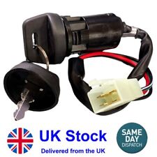 UNIVERSAL 4 WIRE QUAD MOTORBIKE PITBIKE IGNITION BARREL SWITCH KEY