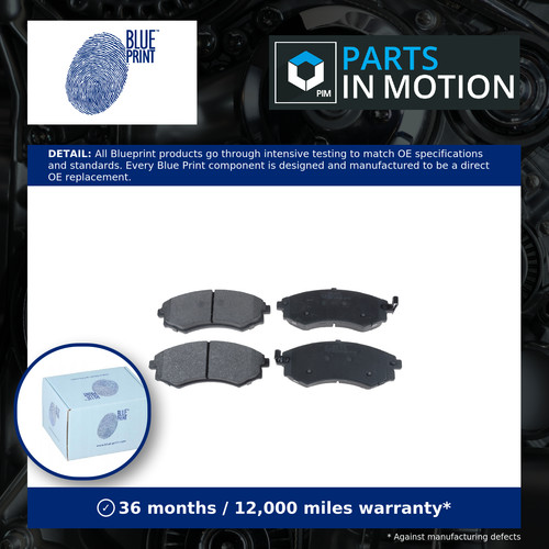 Brake pads set fits nissan - brake,