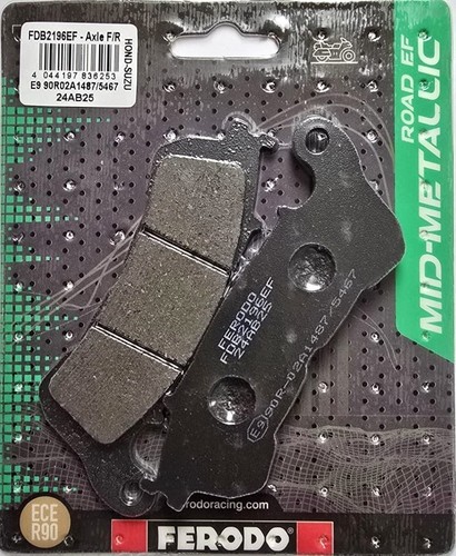 Front brake pads ferodo - front,