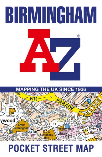 Birmingham pocket street - a-z,