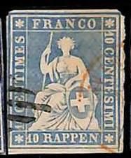 94993cf switzerland stamp - 94993cf,