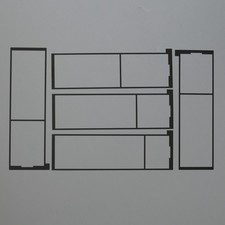 Nikon Super Coolscan, Film Mask's For film holder FH869G.