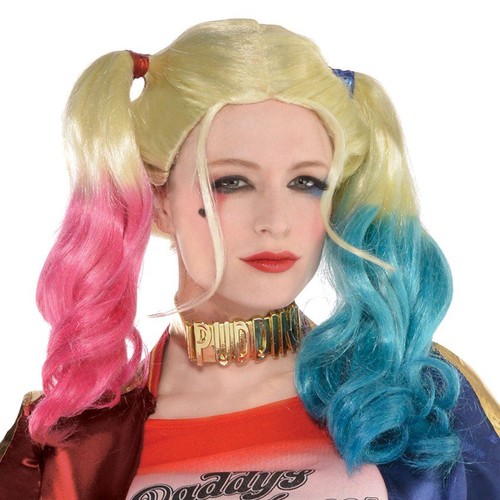 Harley quinn wig - wig, accessory