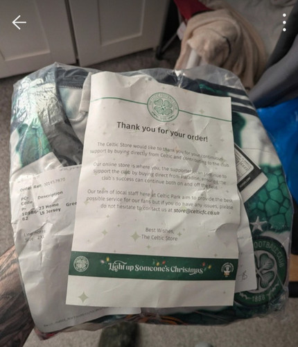 Celtic 23 home shirt - celtic,