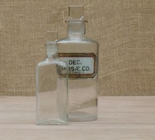 Two vintage apothecary - vintage,