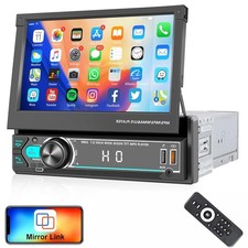 1 DIN 7" Flip Out Car Stereo
