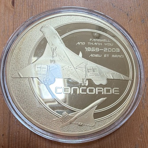 Concorde commemorative proof - commemorative,