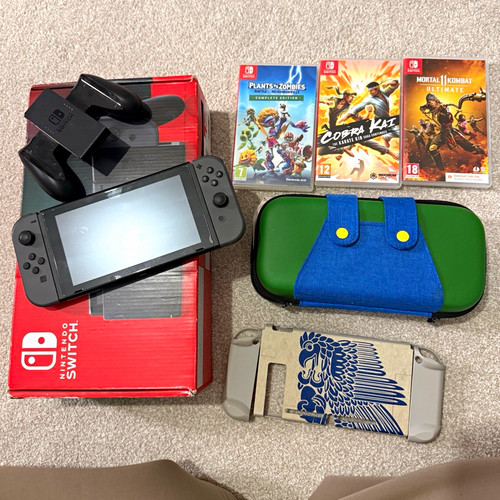 Nintendo switch grey console - nintendo,