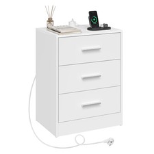 1/2x Bedside Table Cabinets w/