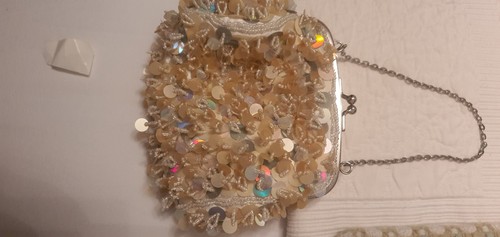 Sequins evening bag - sequins,