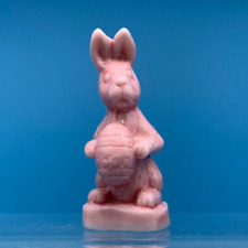 Wade Whimsie Pink Easter Bunny Red Rose Calendar Series April