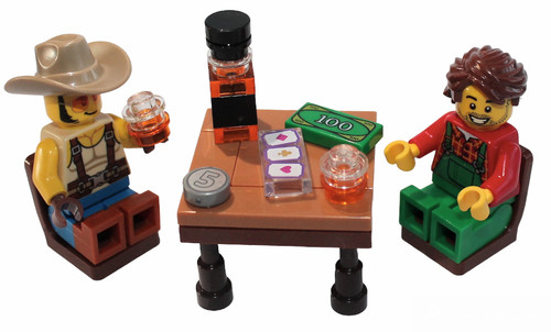 Lego minifigure table - 2x,