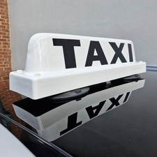 Taxi Roof Sign & Holder Vacuum