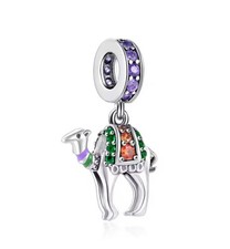 Moroccan Camel Diamante Silver