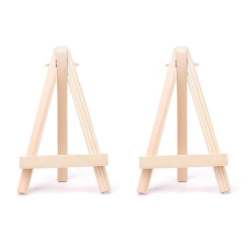 2pcs mini easels - 2pcs,