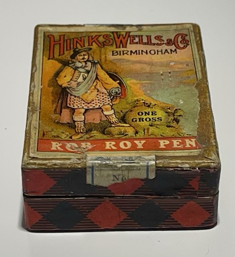Antique used box rob - an, “rob