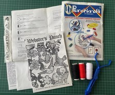 Punchkraft By Webster’s - Incomplete Beginner’s Kit - Tool - Transfers - Thread