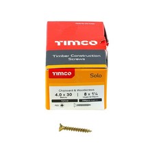 Timco SOLO 4.0 X 30MM YELLOW