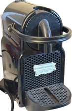 Nespresso Inissia Capsule Coffee Machine in Shiny Black