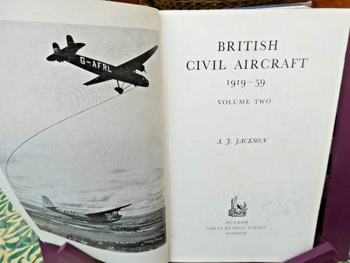 British civil aircraft 1919 - 1919,