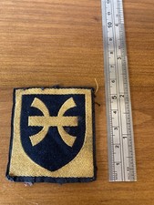 Vintage British Army  12th Infantry Brigade Cloth badge 