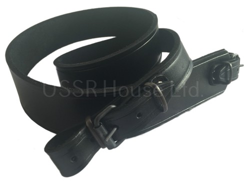 Black leather hunting rifle - hunting,