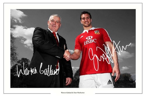 Warren gatland sam warburton - warren, &