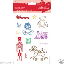 Papermania set of 12 stamps on