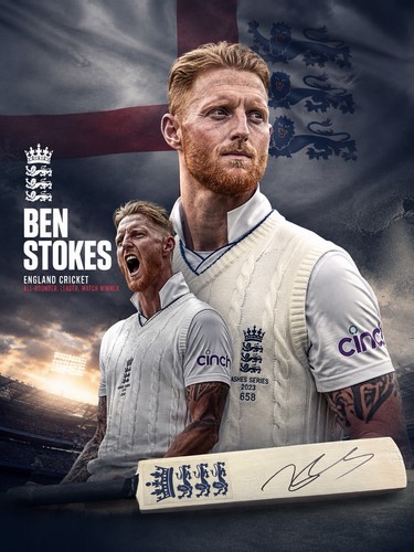 Ben stokes signed england - ben,