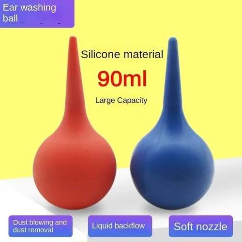 Rubber ear washing syringe - rubber,
