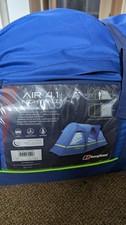 Berghaus Air 4.1 Nightfall Tent, Footprint, Kitchen, Electric Cool Box, Storage