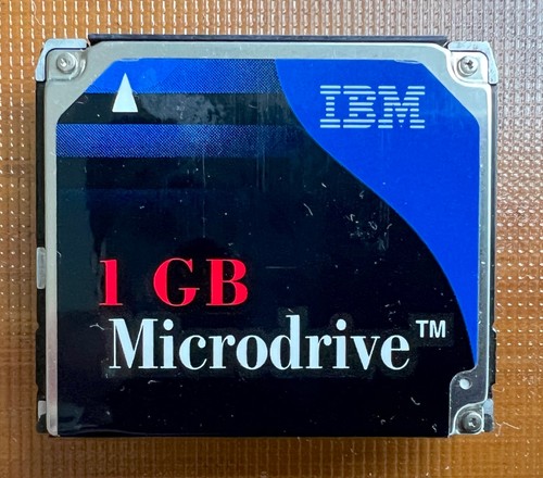 Ibm microdrive 1gb - microdrive,