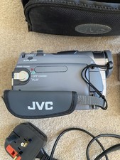JVC GR-D50AH Digital Video Camera Used with Accessories